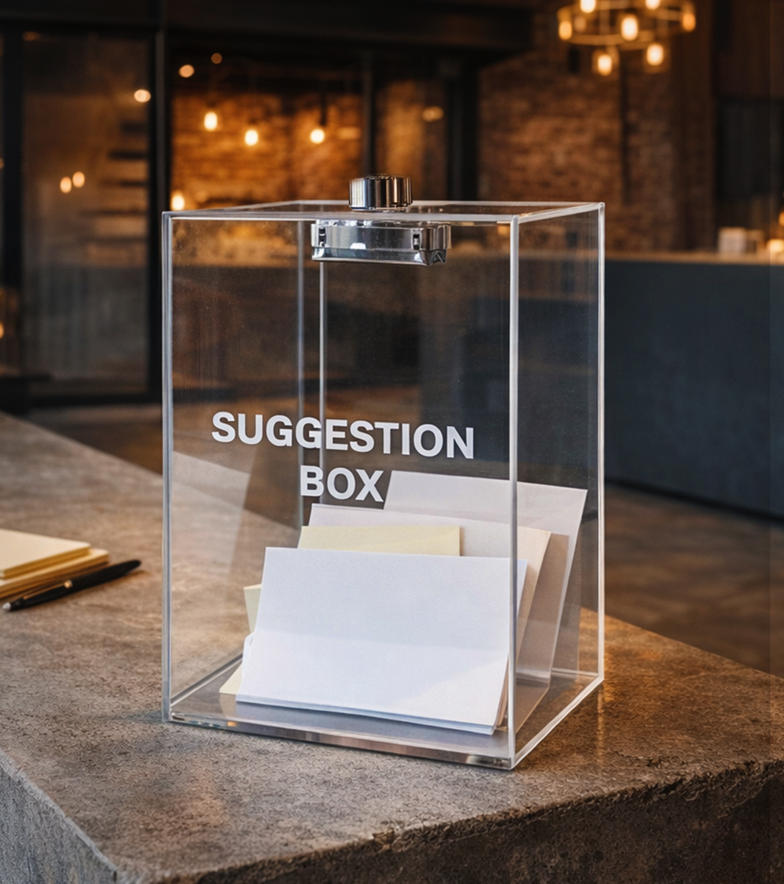 Acrylic Suggestion Box