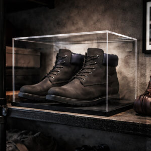 Acrylic Shoe Box Display Case