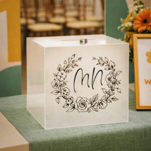 Acrylic Wedding Box