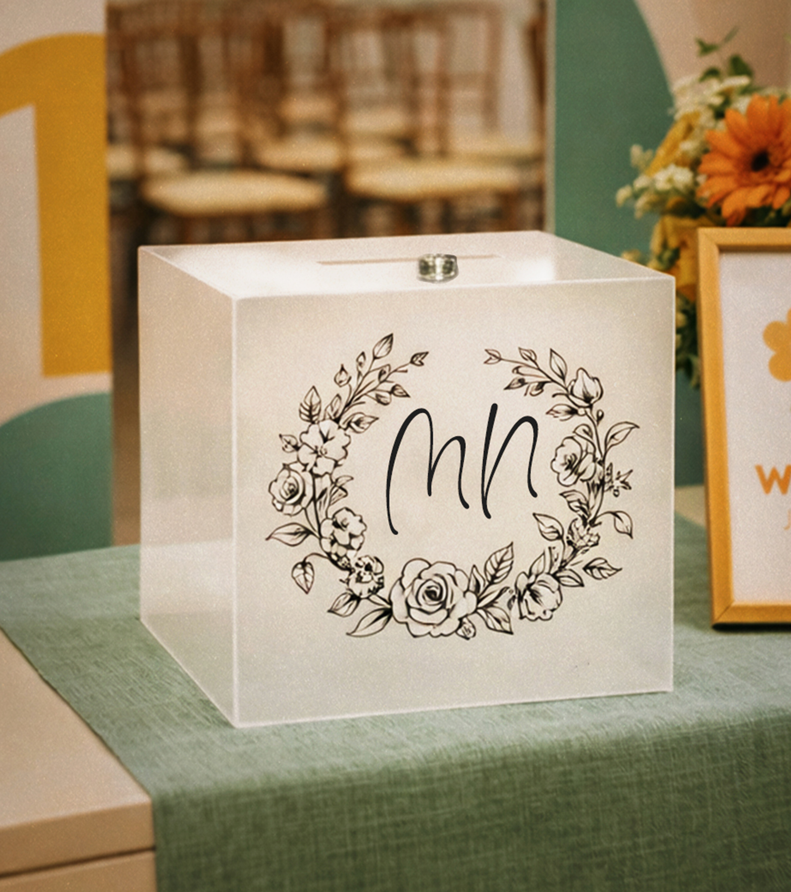Acrylic Wedding Box