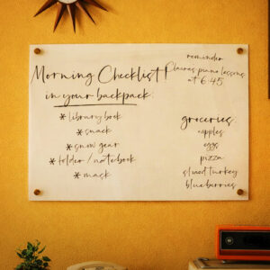 Acrylic Writing Board